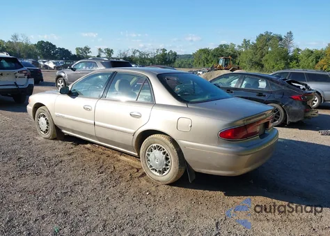 2001 Buick Century Custom from USA, damaged, VIN 2G4WS52J011206234